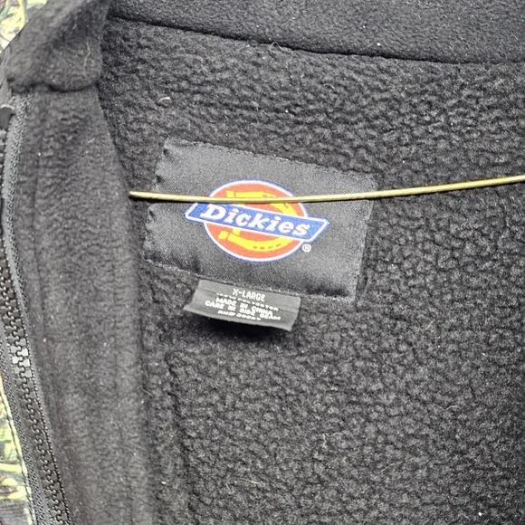 Dickies Jacket Mens XL Camo West Wayne Carlton Fleece Lined Canvas Hunting - Picture 6 of 9